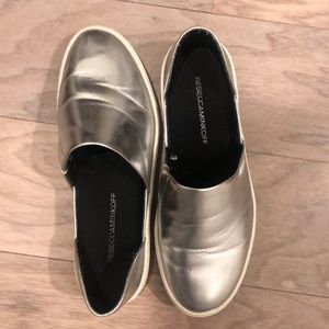 Rebecca minkoff silver sneakers